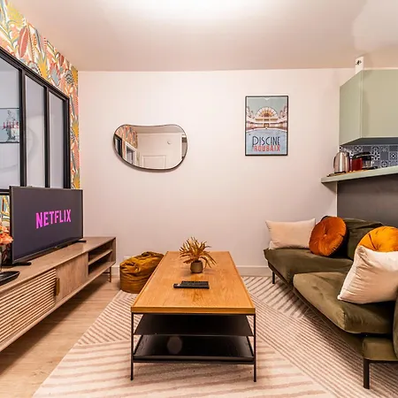 Le Ferrer - Wifi - Netflix - Free Parking - Metro Apartment Lille Exterior photo