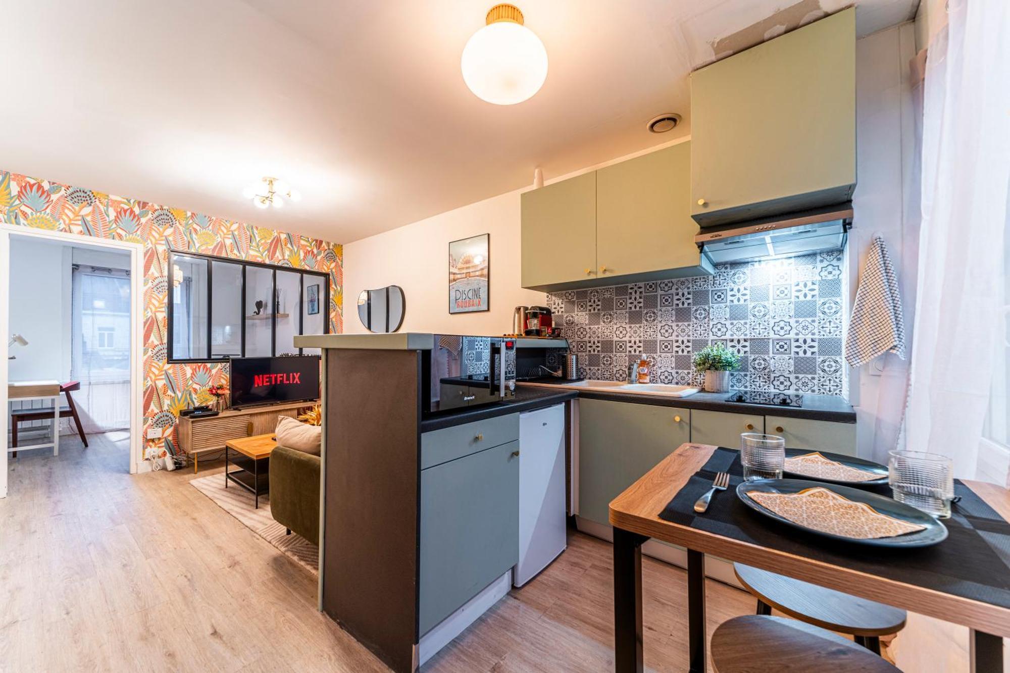 Appartement Le Ferrer - Wifi - Netflix - Free Parking - Metro *